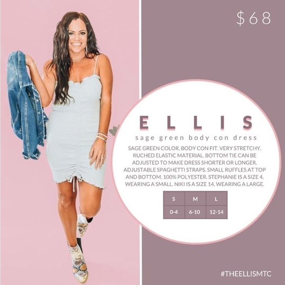 Maverick The Collection Dresses & Skirts - Maverick The Collection Ellis Sage Green Body Con Dress